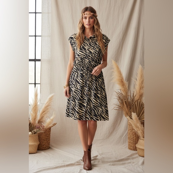 LuLaRoe Dresses & Skirts - LuLaRoe Stacie Shirt Dress